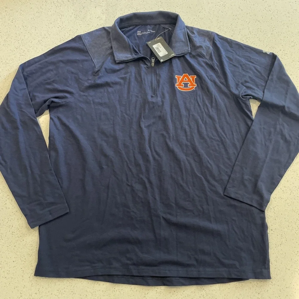 Auburn Tigers‎ Under Armour 1/4 Zip Mens XL Tigers Unlimited Pullover Jacket NWT